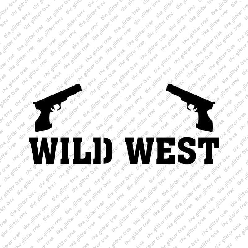 Wild West Stencil