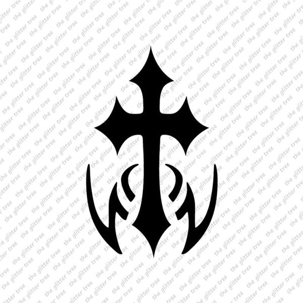 Winged Cross Stencil